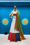 LG 616 Rayon Printed Mirror Work Navratri Lehenga Choli Wholesale Shop In Surat